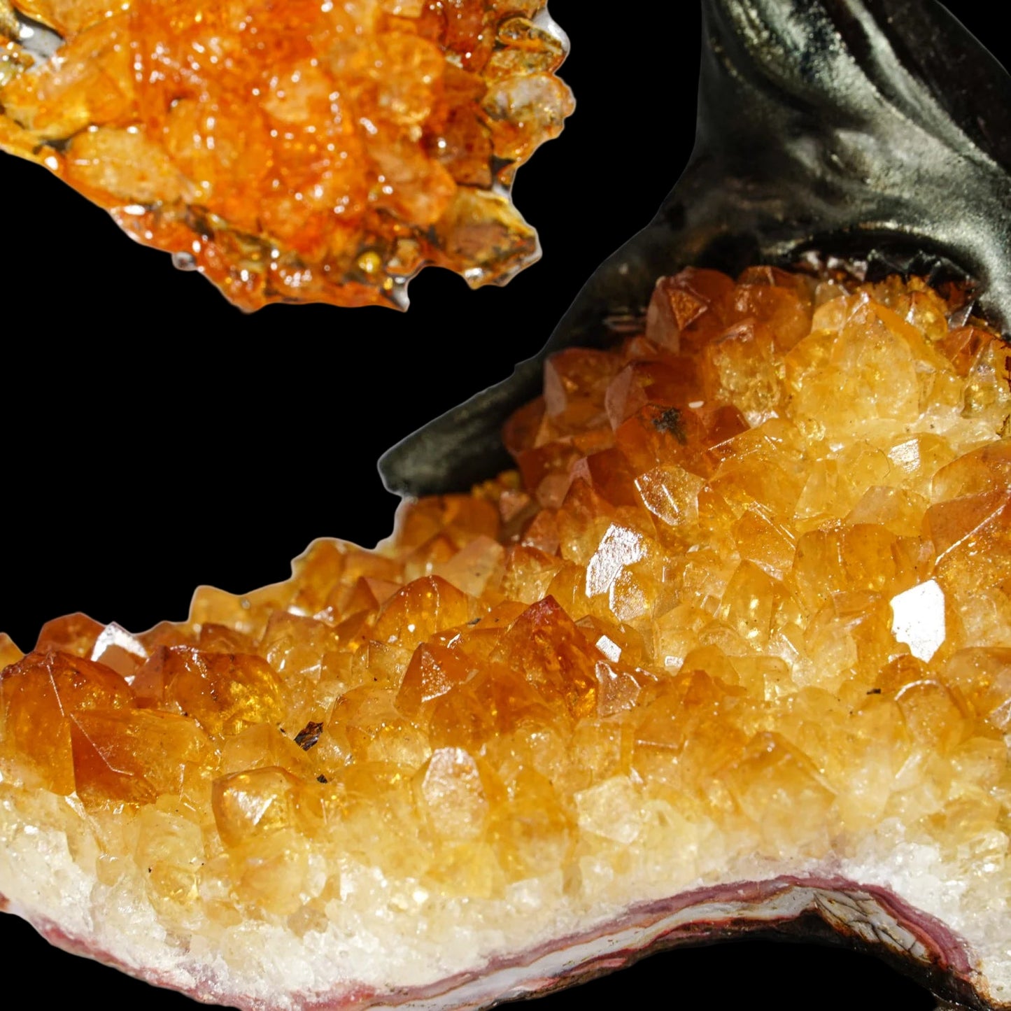 One of a kind Citrine Gemstone Tree on Citrine Stone Base – Spiritual Home Decor